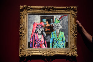 "At Risk youTh to ARisTocrats" - original painting by mARTin t. reese
