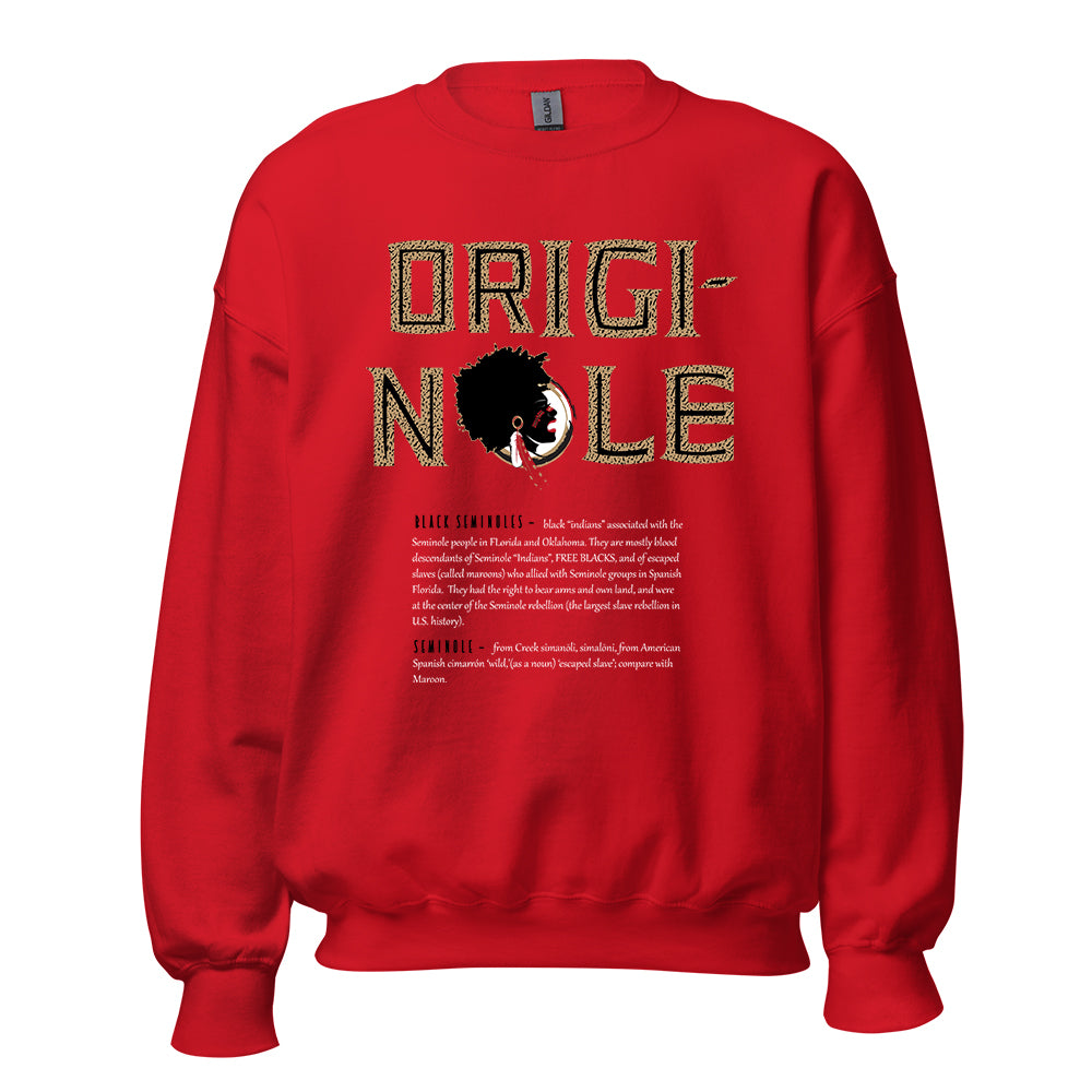 origiNOLE History Queen ME Sweatshirt