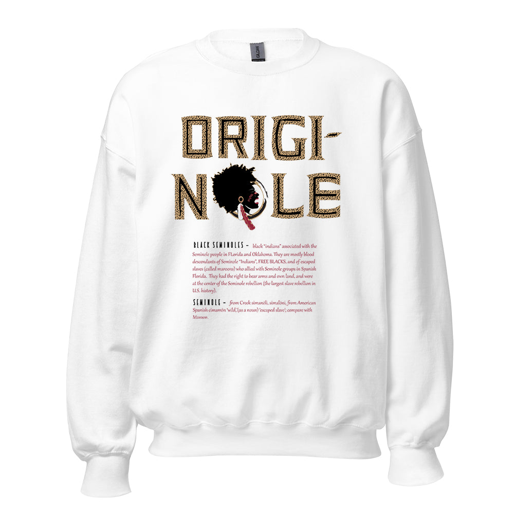 origiNOLE History Queen ME Sweatshirt