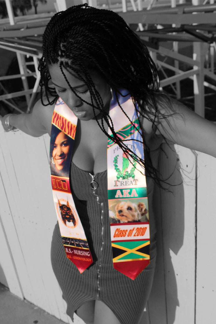 Custom Printed Graduation Stole