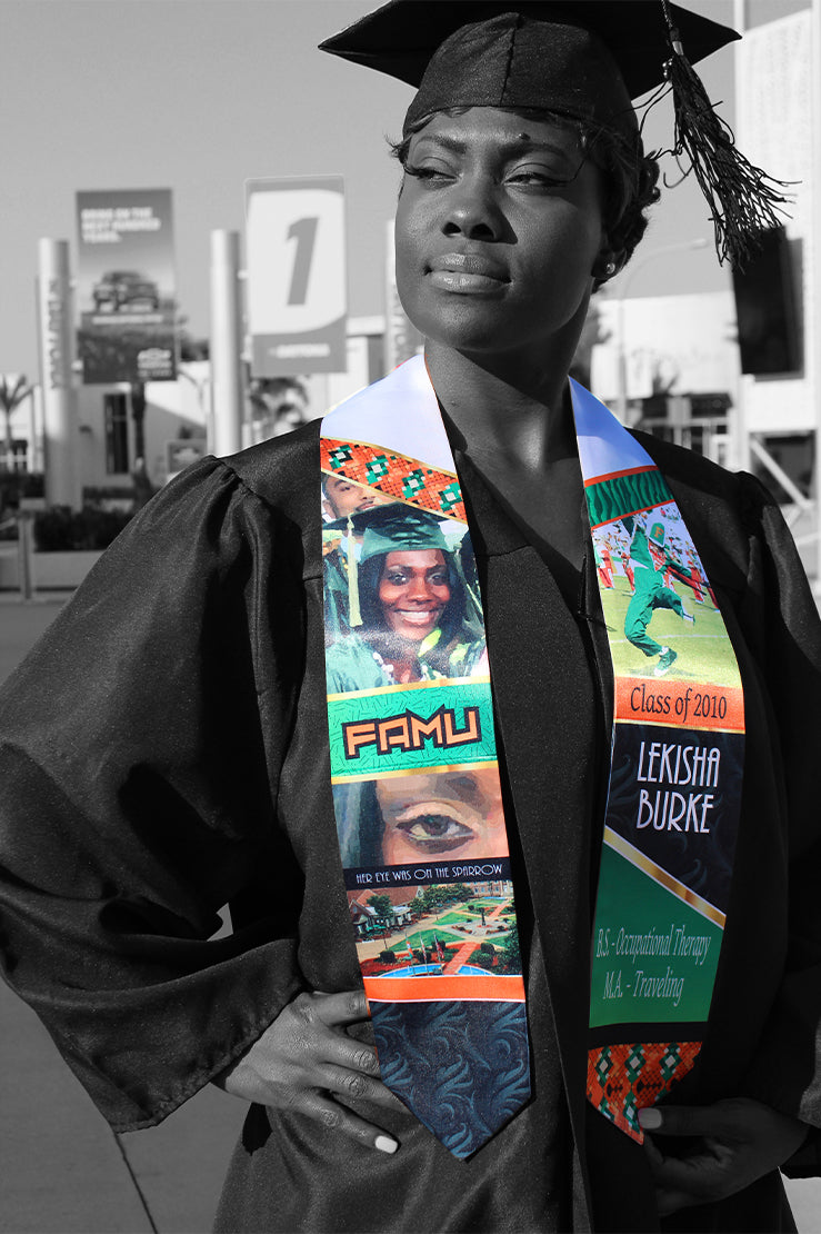 Custom Printed Graduation Stole